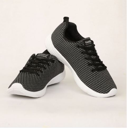 Goldstar Classic Dark Grey Shoes For Men GSG-102